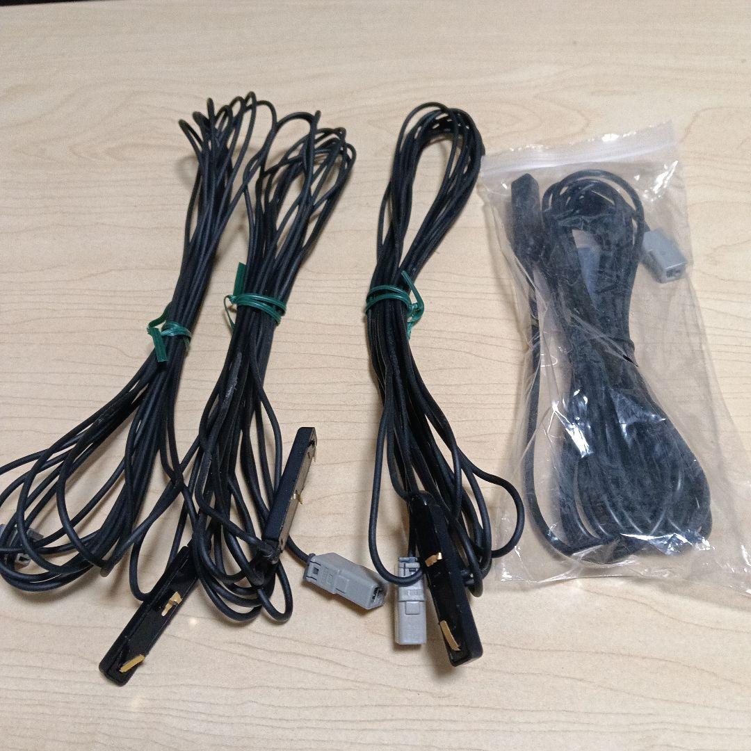 アルパイン8型ナビと9型モニター動作品セット（リヤカメラ付き）