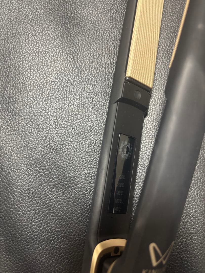 KINUJO ストレートヘアアイロン 黒