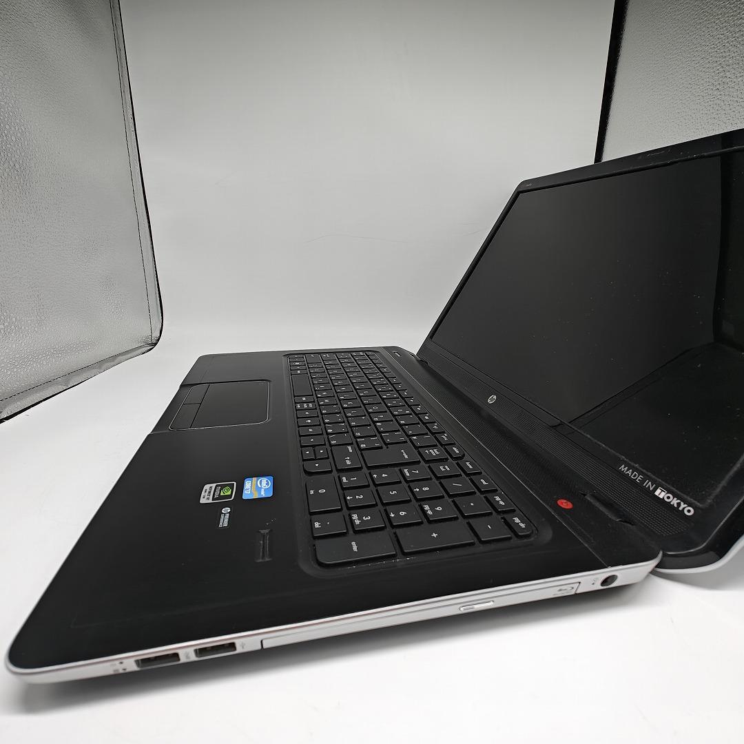 【HP】高速i7 SSD256GB 8GB バッテリー新品 ノートPC