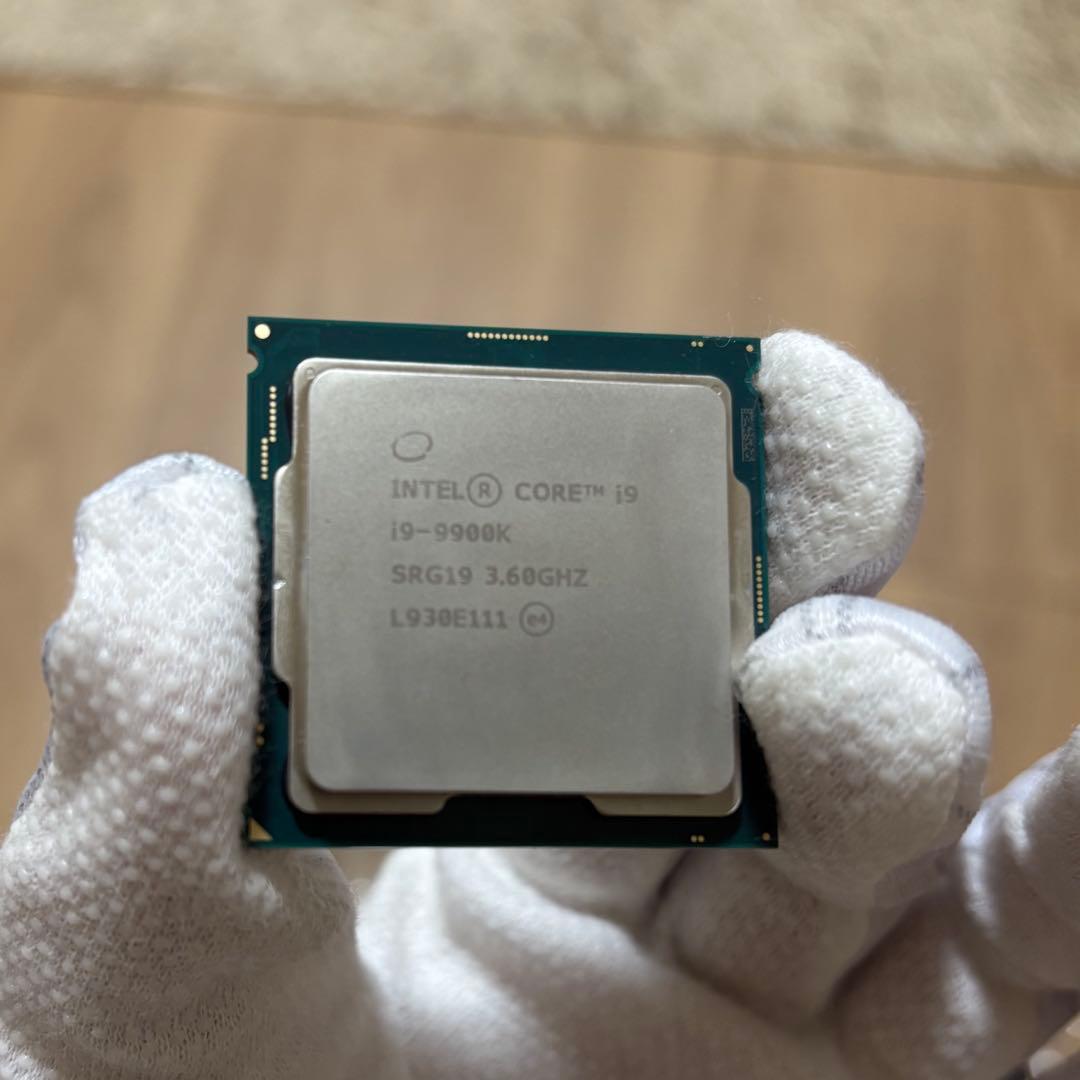 Intel Core i9-9900K 動作確認済み