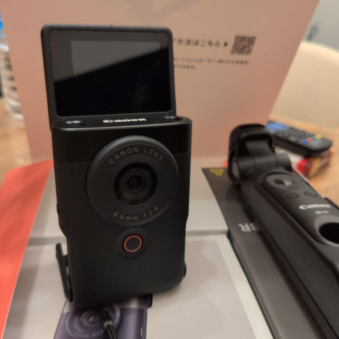 Canon PowerShot V10 コンパクトカメラ トライポッド付き