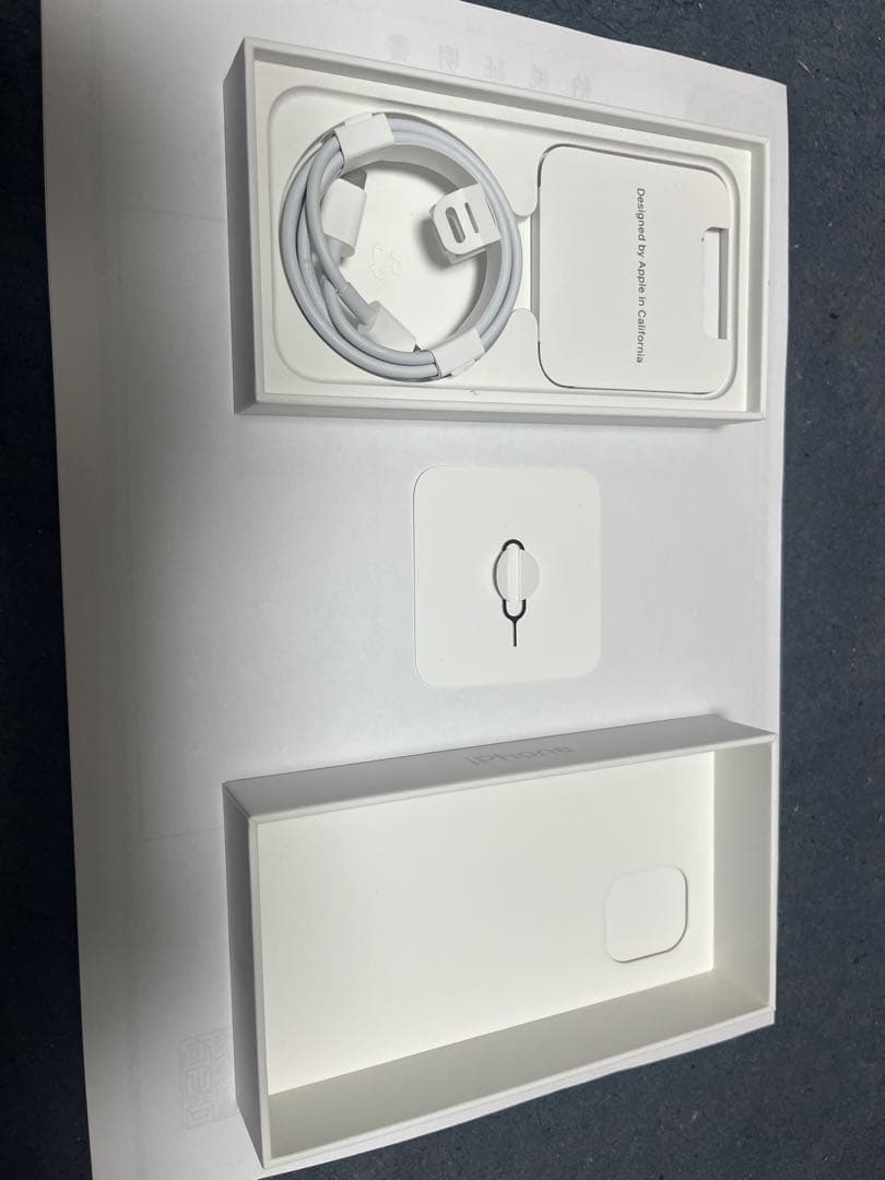 iphone12mini 128gb ホワイト　本体　バッテリー81%