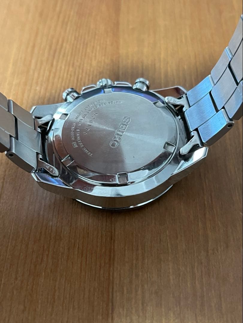 SEIKO クロノグラフ SSB031 (6T63-00D0)