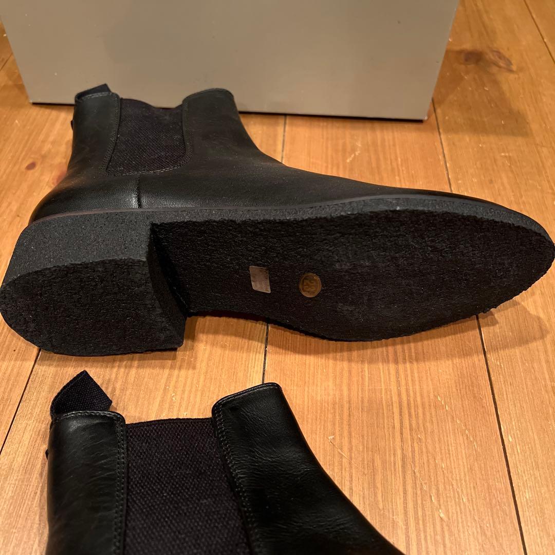 MARGARET HOWELL idea/サイドゴアブーツ/size23/黒