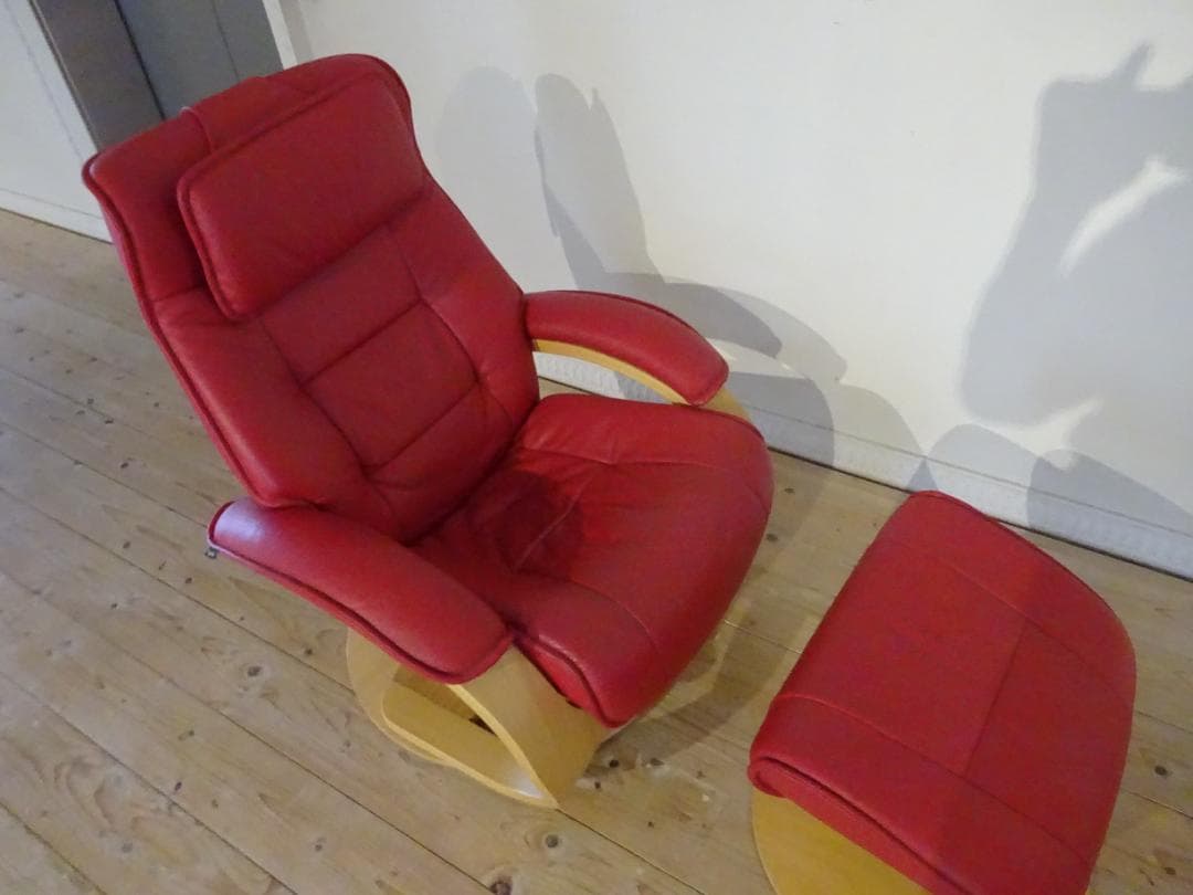 No　シモンズ　フィヨルド　ムスタング　1P　リクライニングチェア　フット