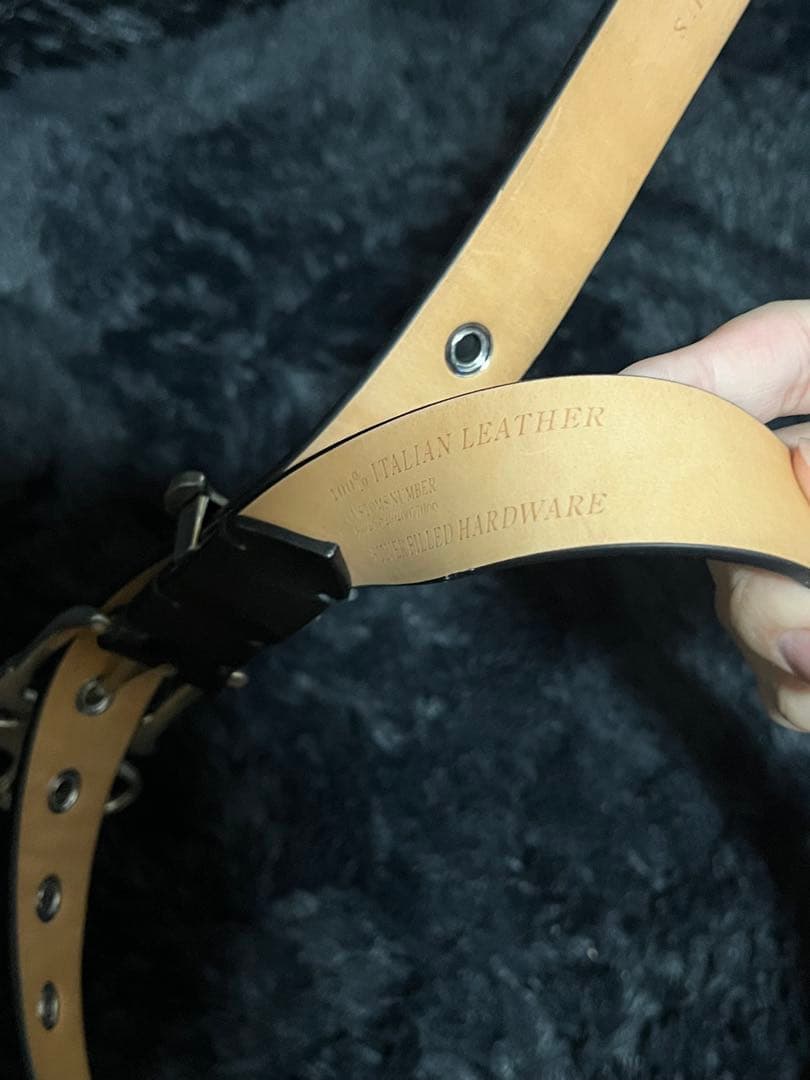 小物 NULLUS SILVER FILLED KUNCKLES BELT