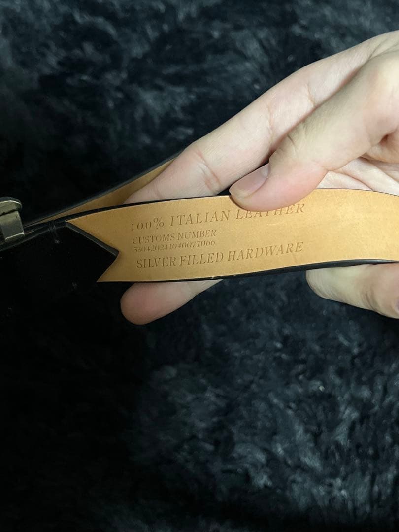 小物 NULLUS SILVER FILLED KUNCKLES BELT