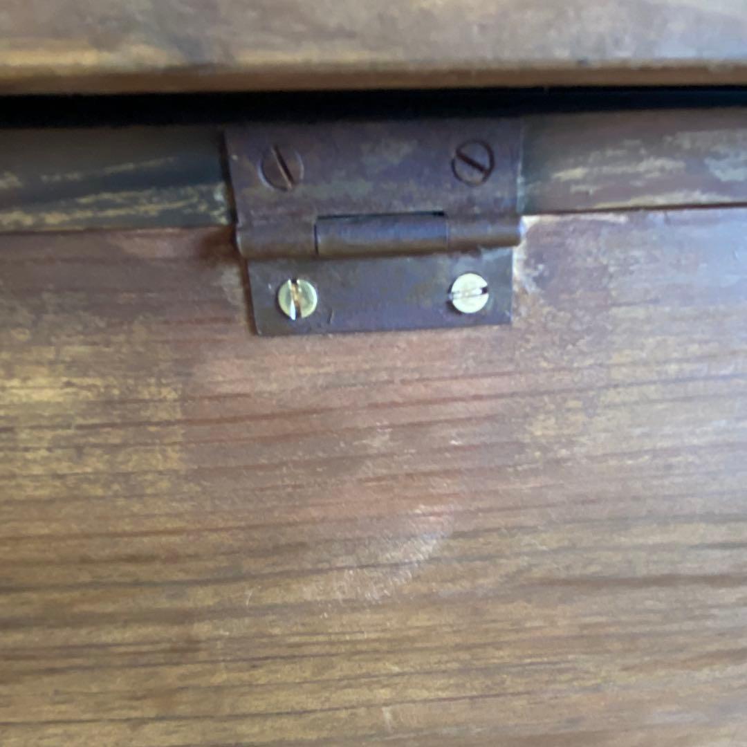 アンティーク パタパタ棚 無垢材 チェスト 古道具 y119