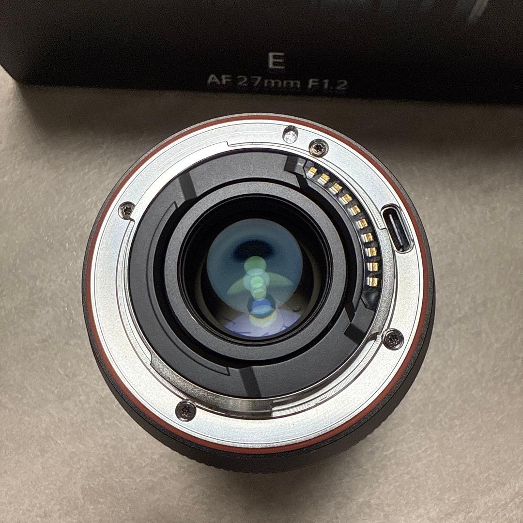 【美品】VILTROX AF 27mm F1.2 Pro Eマウント sony用