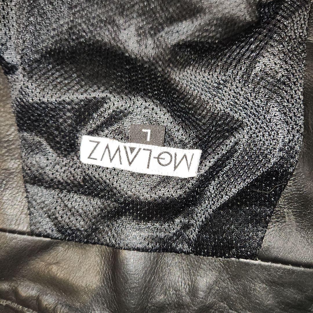 オーバーオール　レザー　L