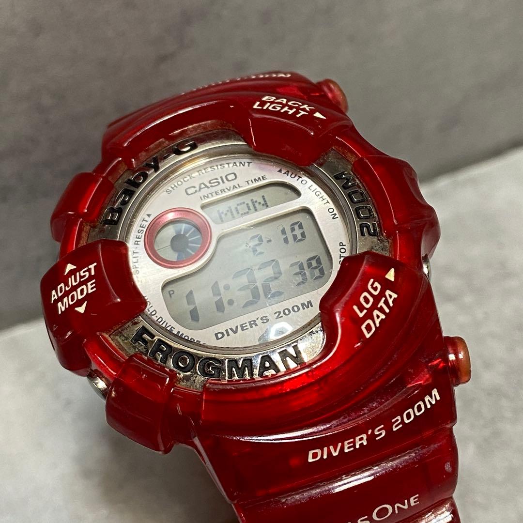 CASIO カシオ⭐️Baby-G イルカクジラモデル　レッド　BGW-104K
