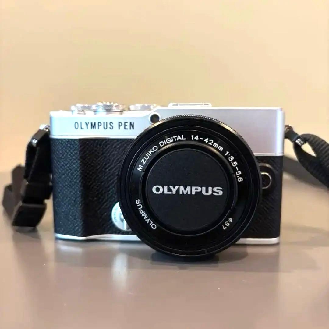 OLYMPUS PEN ミラーレス一眼カメラ 14-42mmレンズ付き