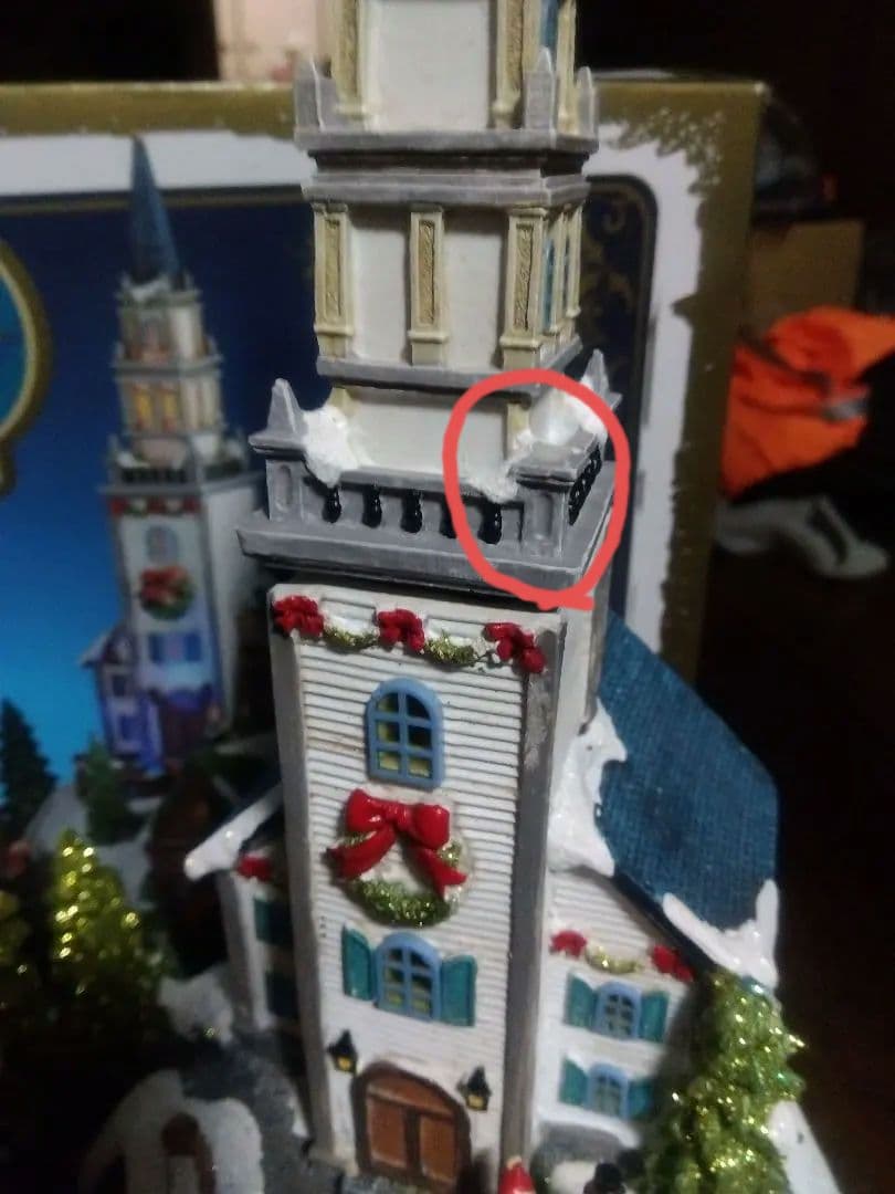 アニメーション付き村のシーン　コストコ　village scene