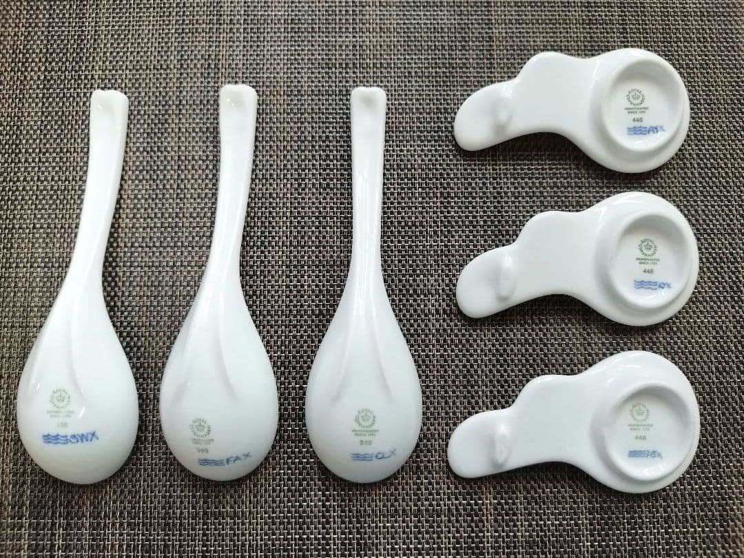 【未使用】ロイヤルコペンハーゲン★ブルーパルメッテ★スプーン• スティックレスト