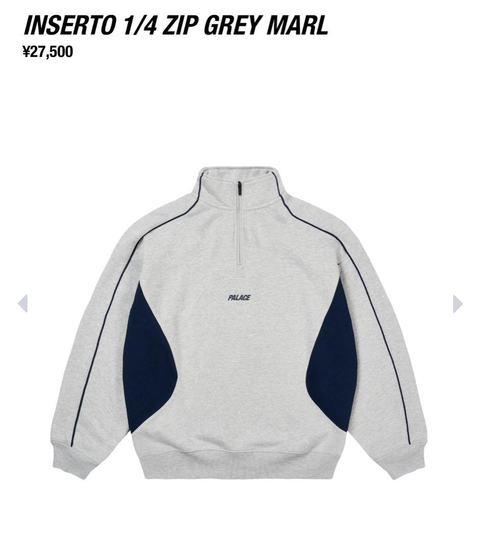 定価以下palace skateboards INSERTO 1/4 ZIP M