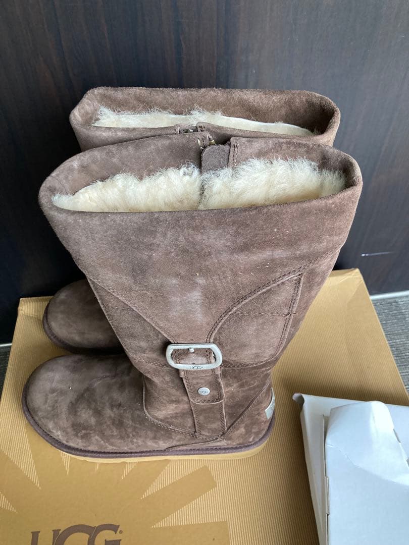 UGG ムートンブーツ US 8サイズ25cm ベルト