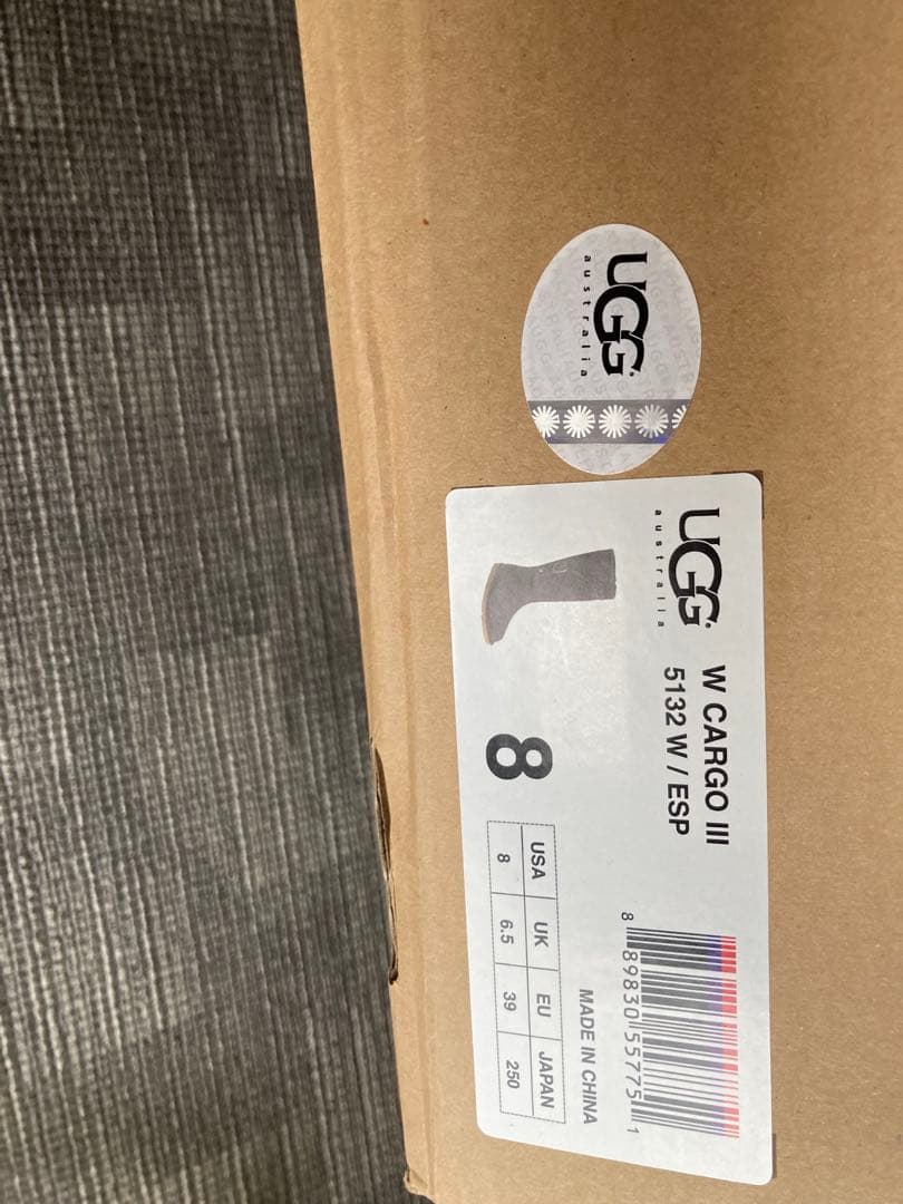 UGG ムートンブーツ US 8サイズ25cm ベルト