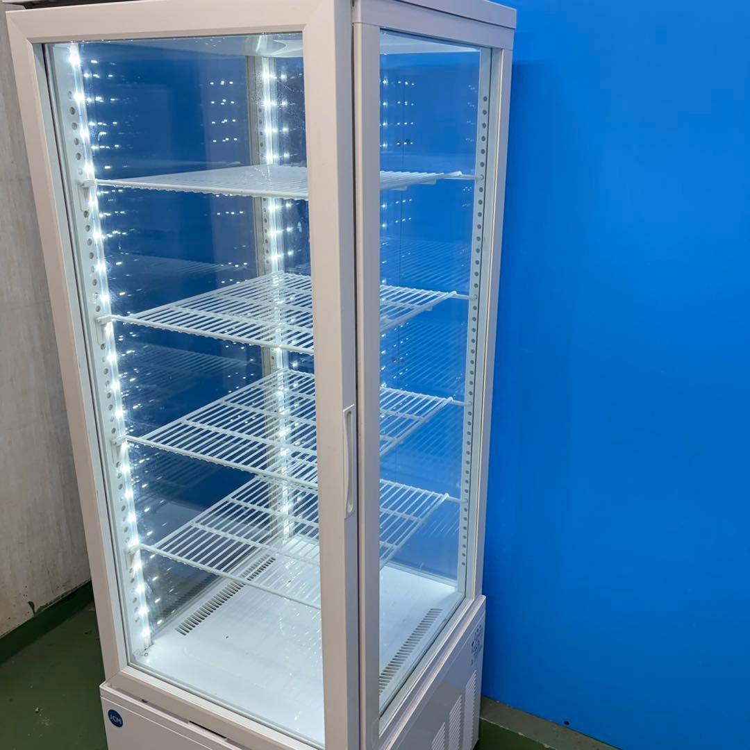 698 4面冷蔵ショーケース　215L 半年保証付　2℃〜12℃ 業務用　大人気