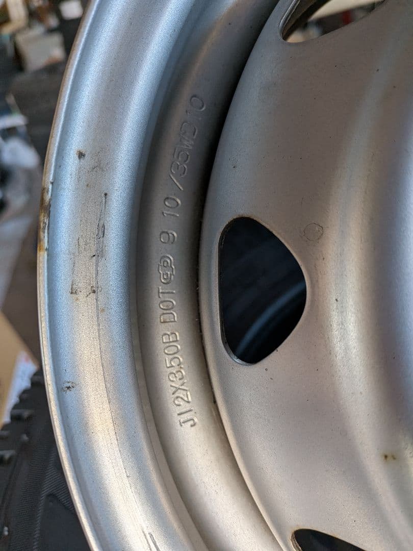 イキイキする毎日　1/2 145/80R12マルチ中古スチール＋新品ヨコハ