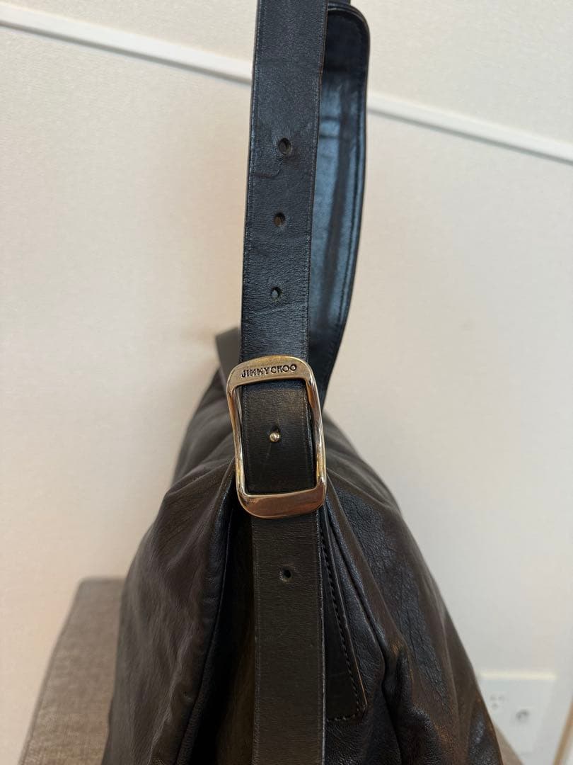 【JIMMY CHOO】メッセンジャーバッグ メンズ