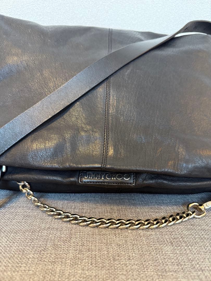 【JIMMY CHOO】メッセンジャーバッグ メンズ