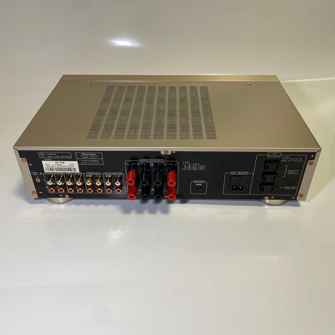 希少✨リモコン付き✨Pioneer プリメインアンプ A-D3