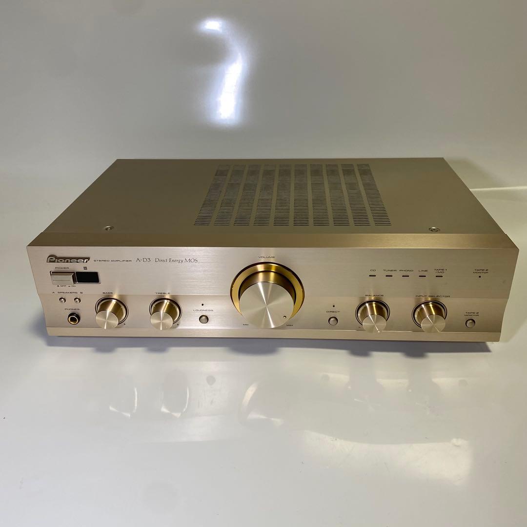 希少✨リモコン付き✨Pioneer プリメインアンプ A-D3