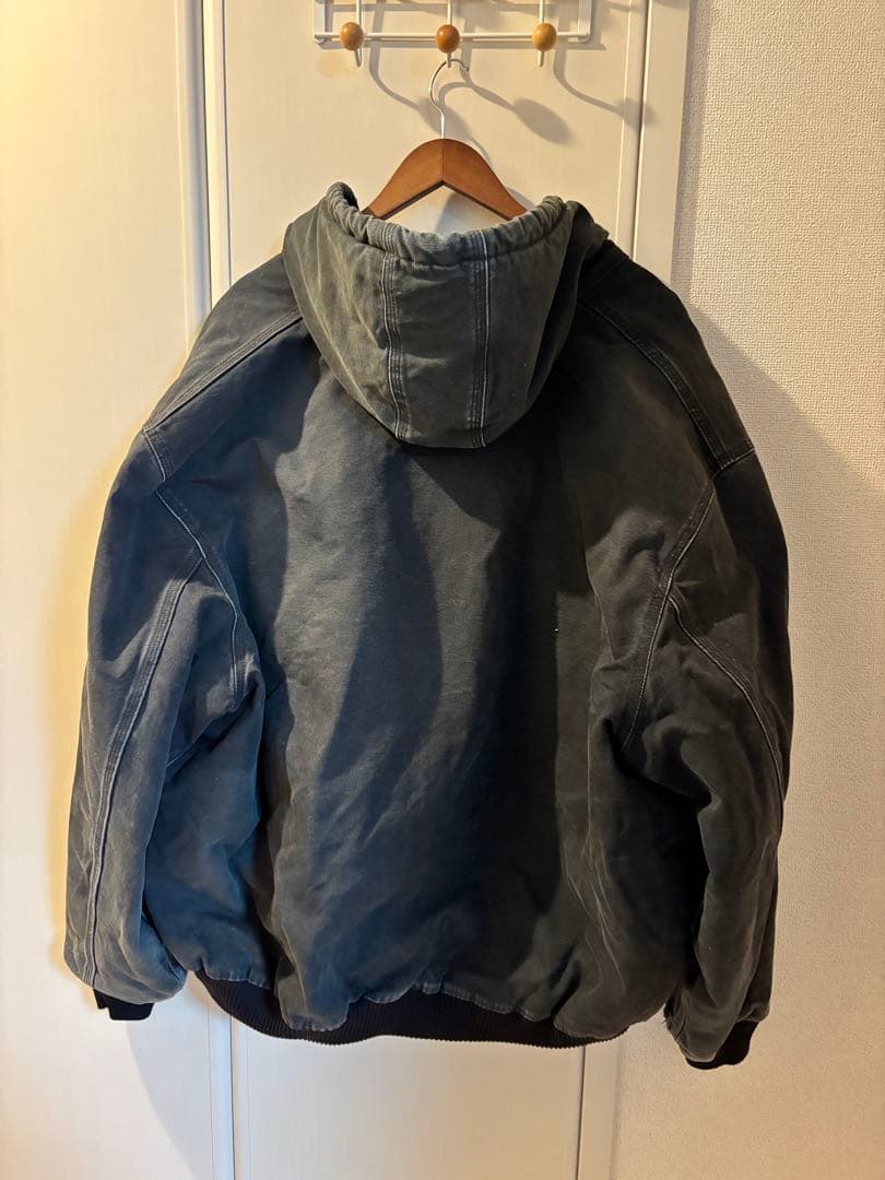 00s carhartt カーハート J140 黒 ダック アクティブジャケット