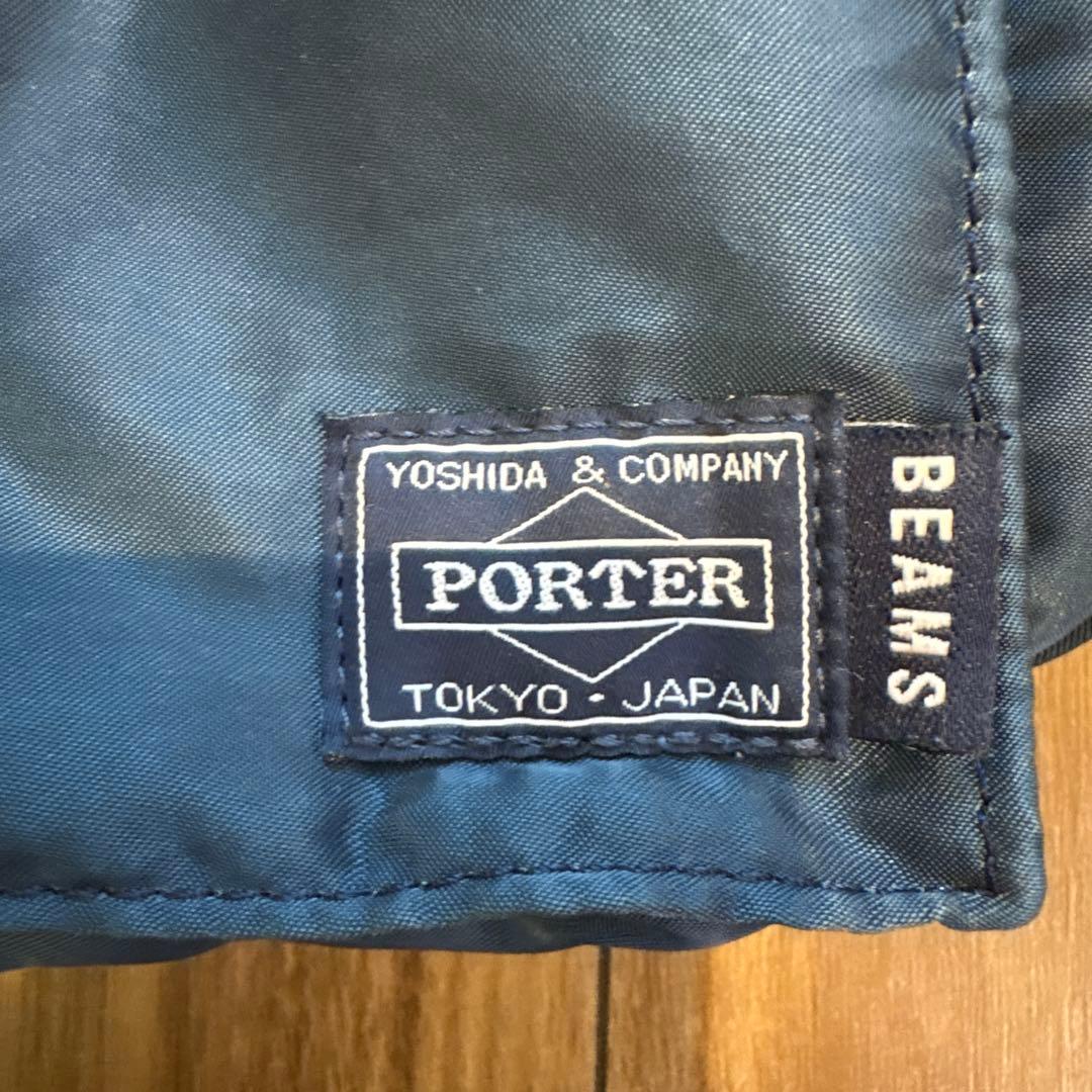 PORTER × BEAMS/40th別注 INDIGO WAIST BAG