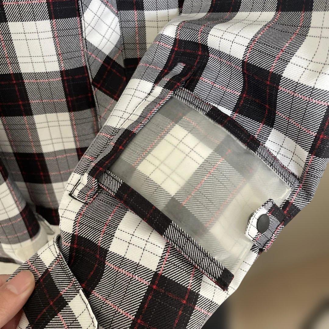 チェック柄スノーボードウェア　　メンズMサイズ