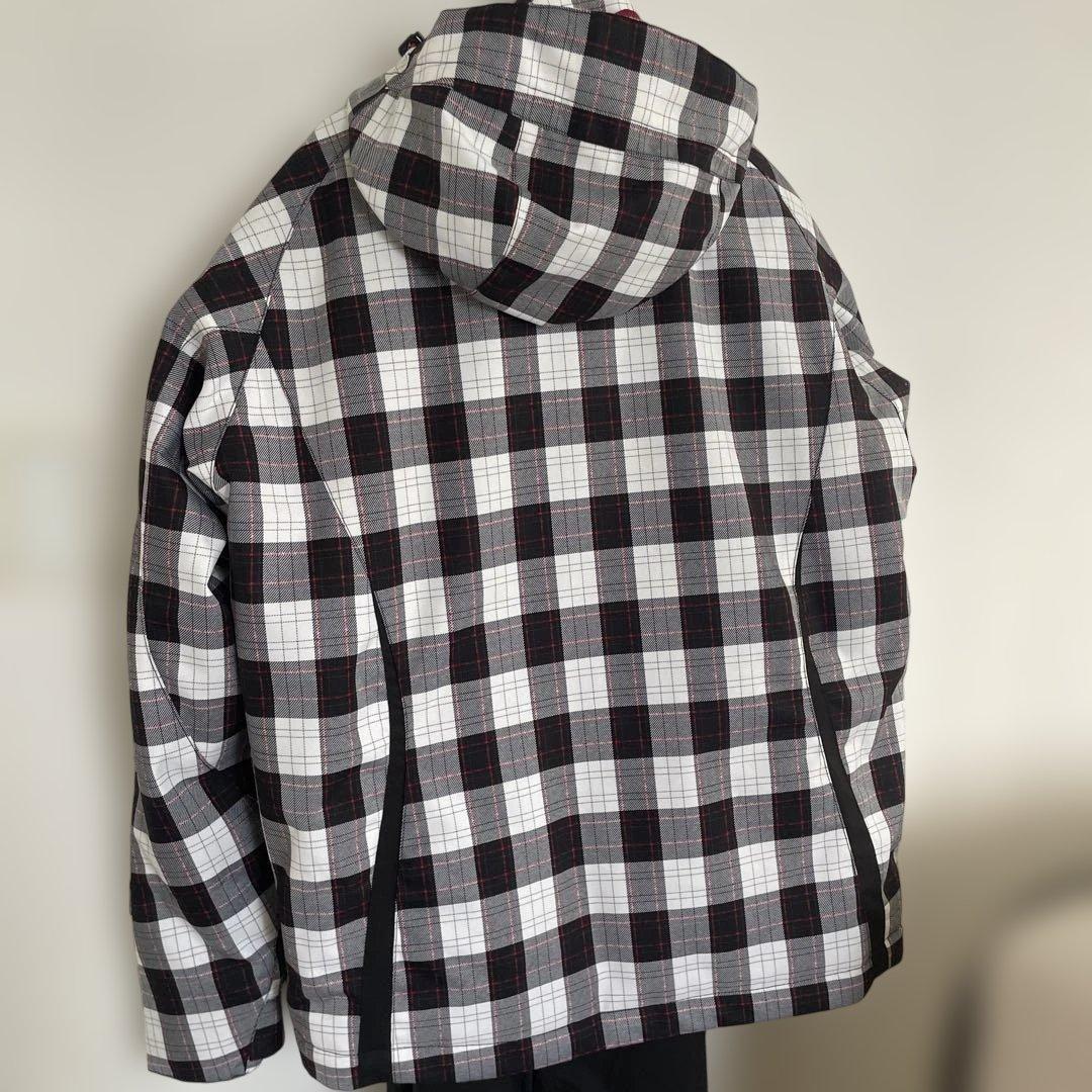 チェック柄スノーボードウェア　　メンズMサイズ