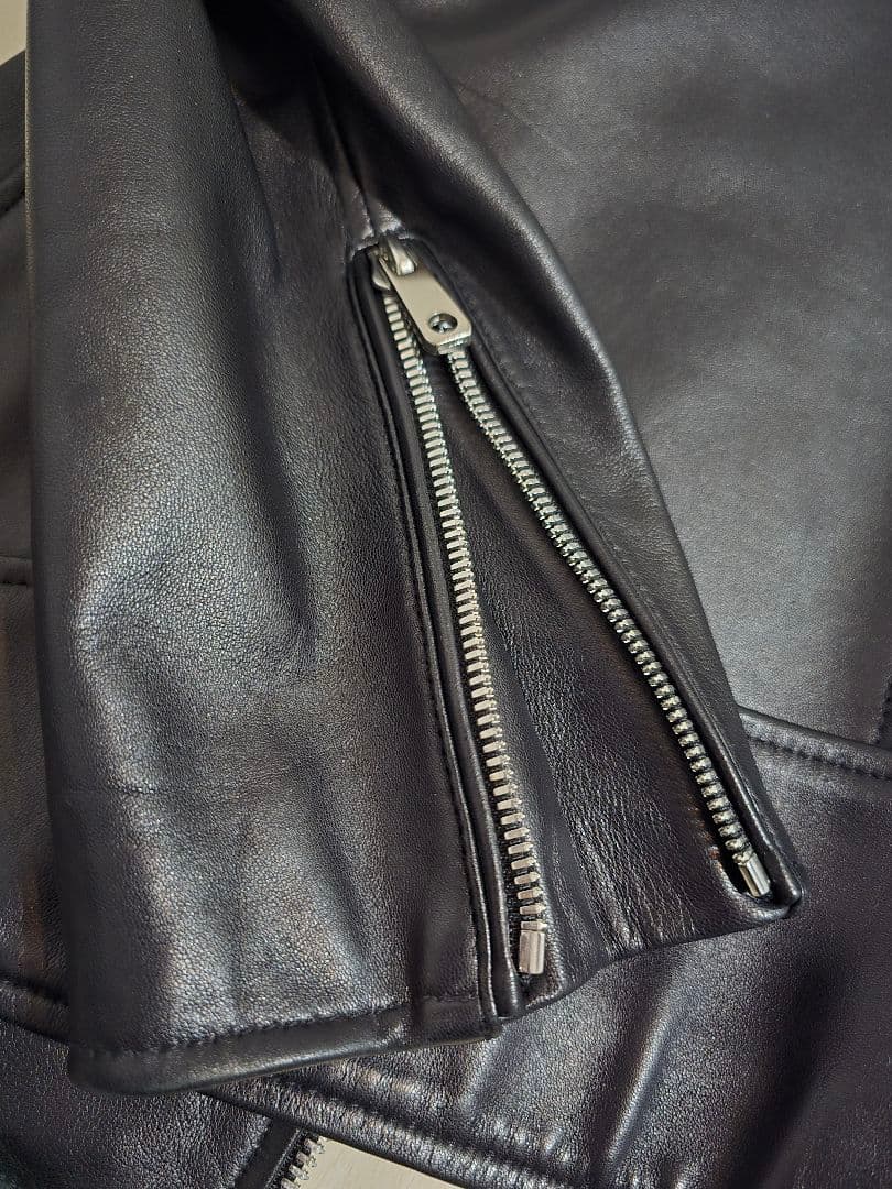 United Tokyo シングルラムレザーライダースジャケット XL 4