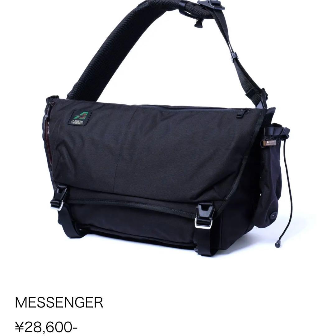 【極美品】 AS2OV スタンダード メッセンジャーバッグ CORDURA