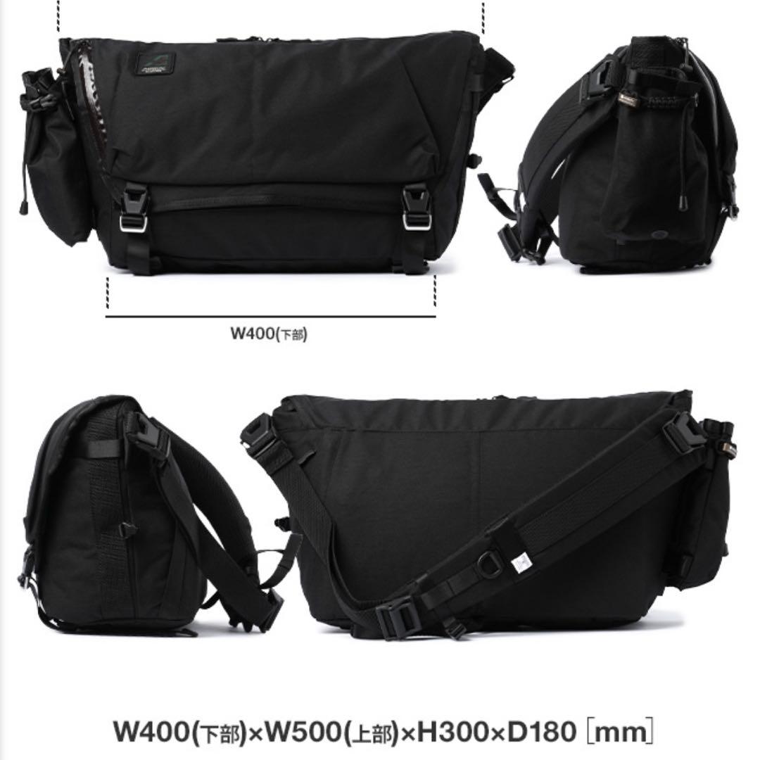 【極美品】 AS2OV スタンダード メッセンジャーバッグ CORDURA