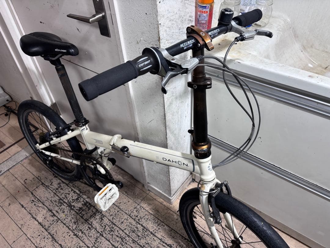 DAHON SPEED 折りたたみ自転車 ホワイト