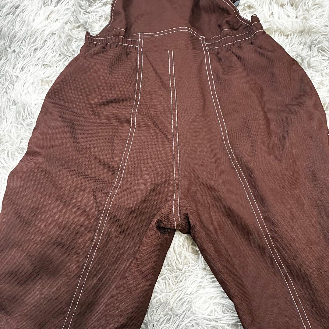 WINDEX スキーウェア 上下セット 茶×白 レディースM 中綿 良品