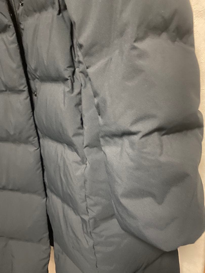 UNIQLO ユニクロ シームレスダウンロングコート ブラック レディース XL