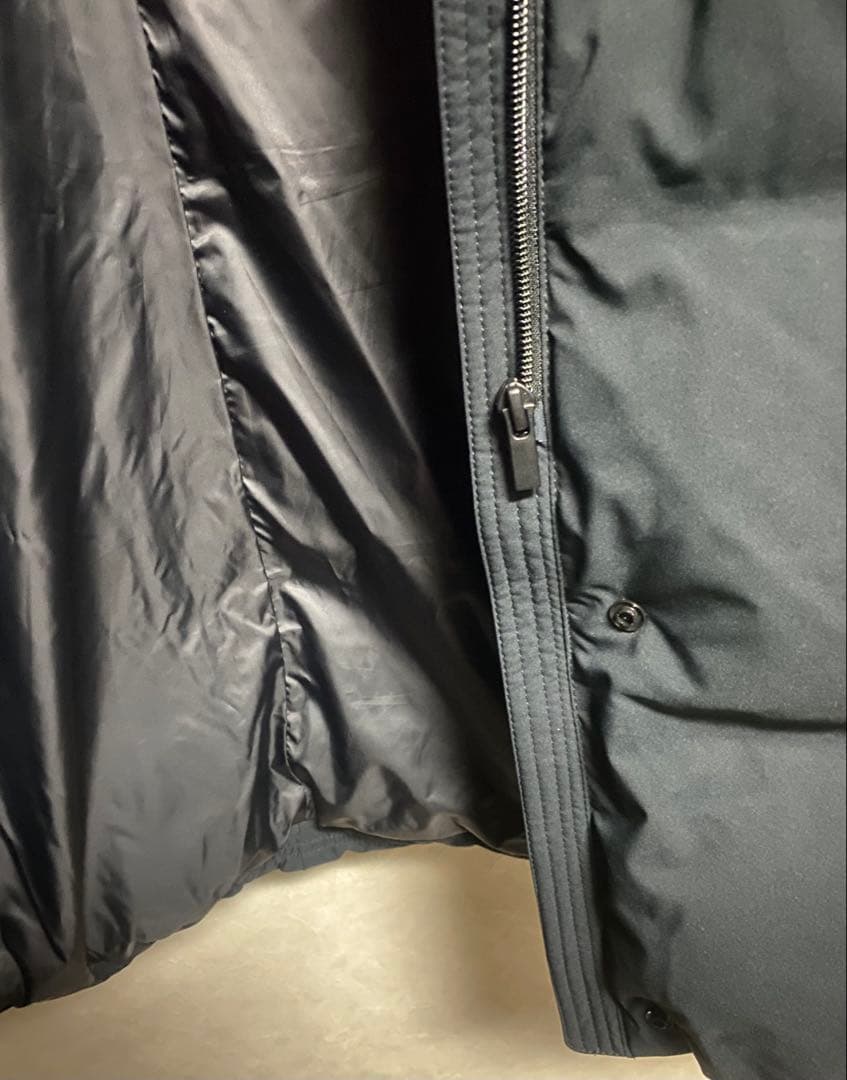 UNIQLO ユニクロ シームレスダウンロングコート ブラック レディース XL