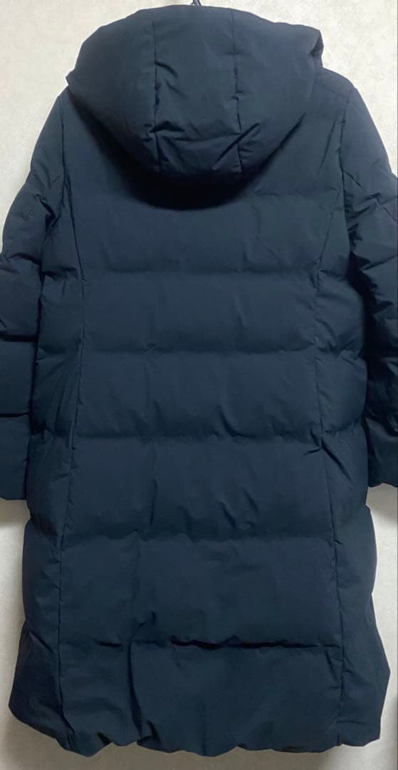 UNIQLO ユニクロ シームレスダウンロングコート ブラック レディース XL