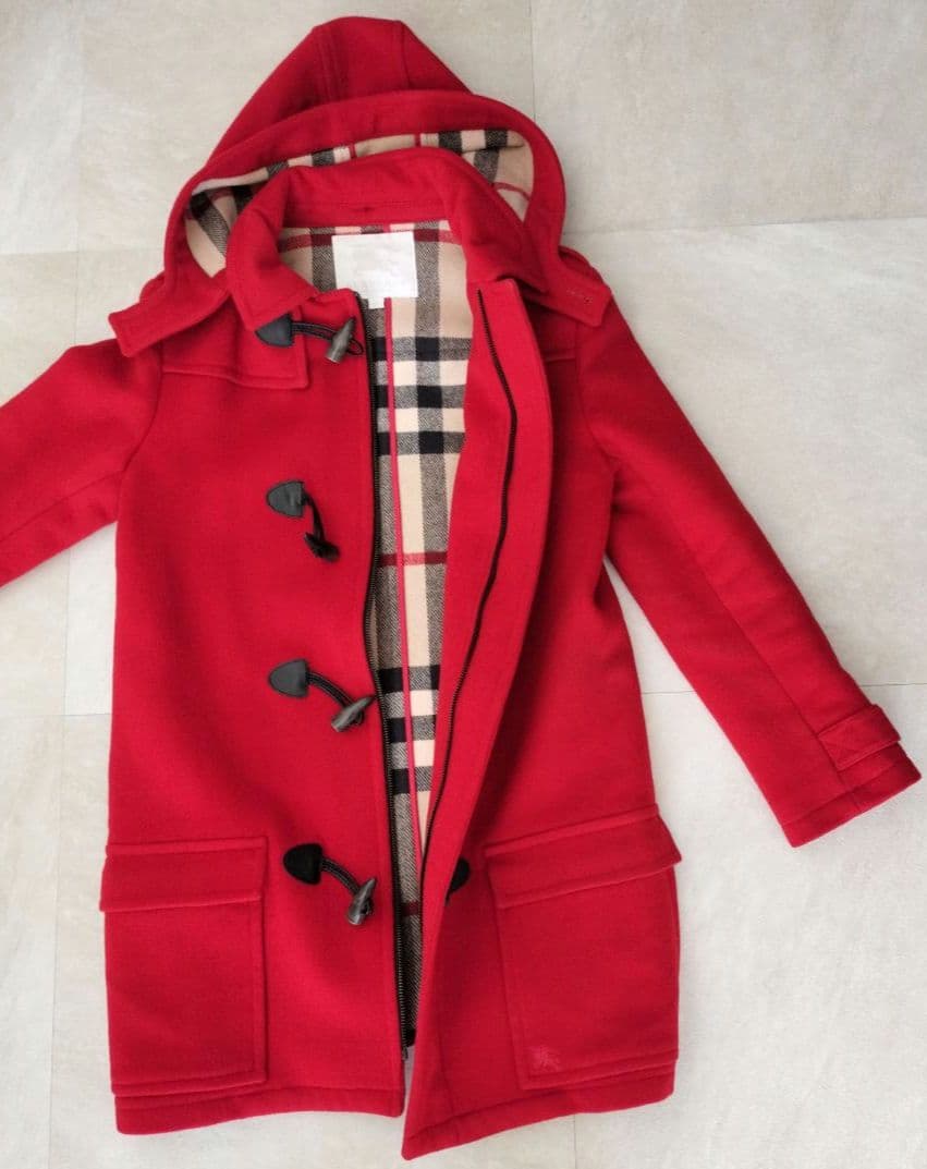 【よつぎ】バーバリーロンドンダッフルコート 160cmキッズ