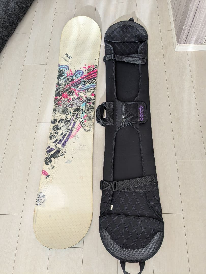 Ride&Salomonスノーボード4点セット