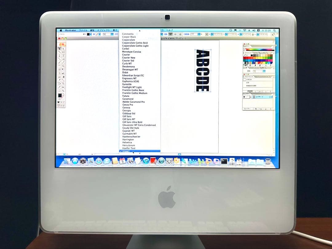 iMac/Mac OS/Win10/Wブート/Office/AdobeCS2