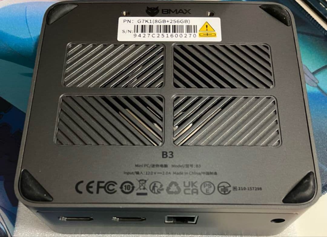 ミニPC Windows11 8GB/256GB WiFi内蔵