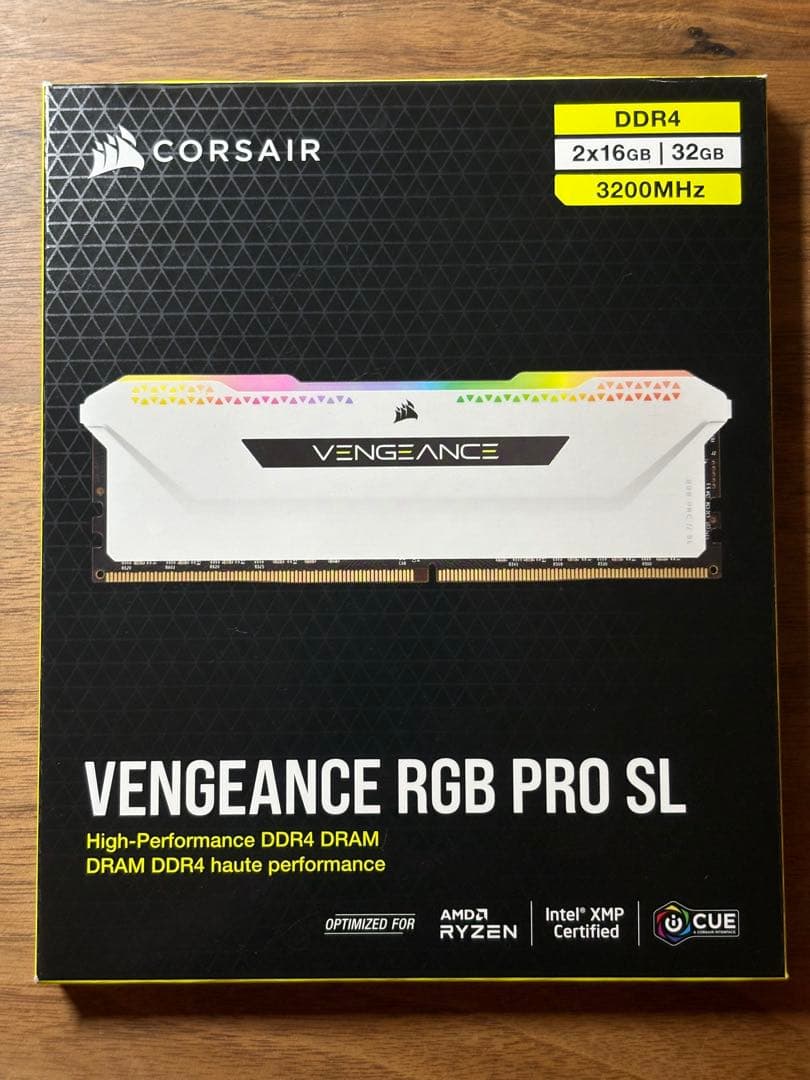 メモリー CORSAIR VENGEANCE RGB PRO SL 32GB