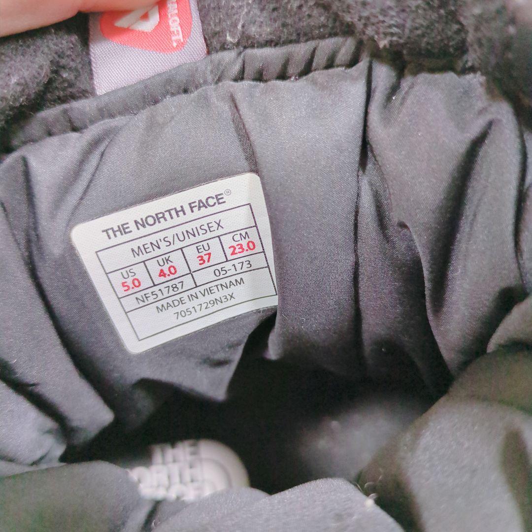 極美品✨️ノースフェイス　ヌプシ　黒　23cm ウィメンズ
