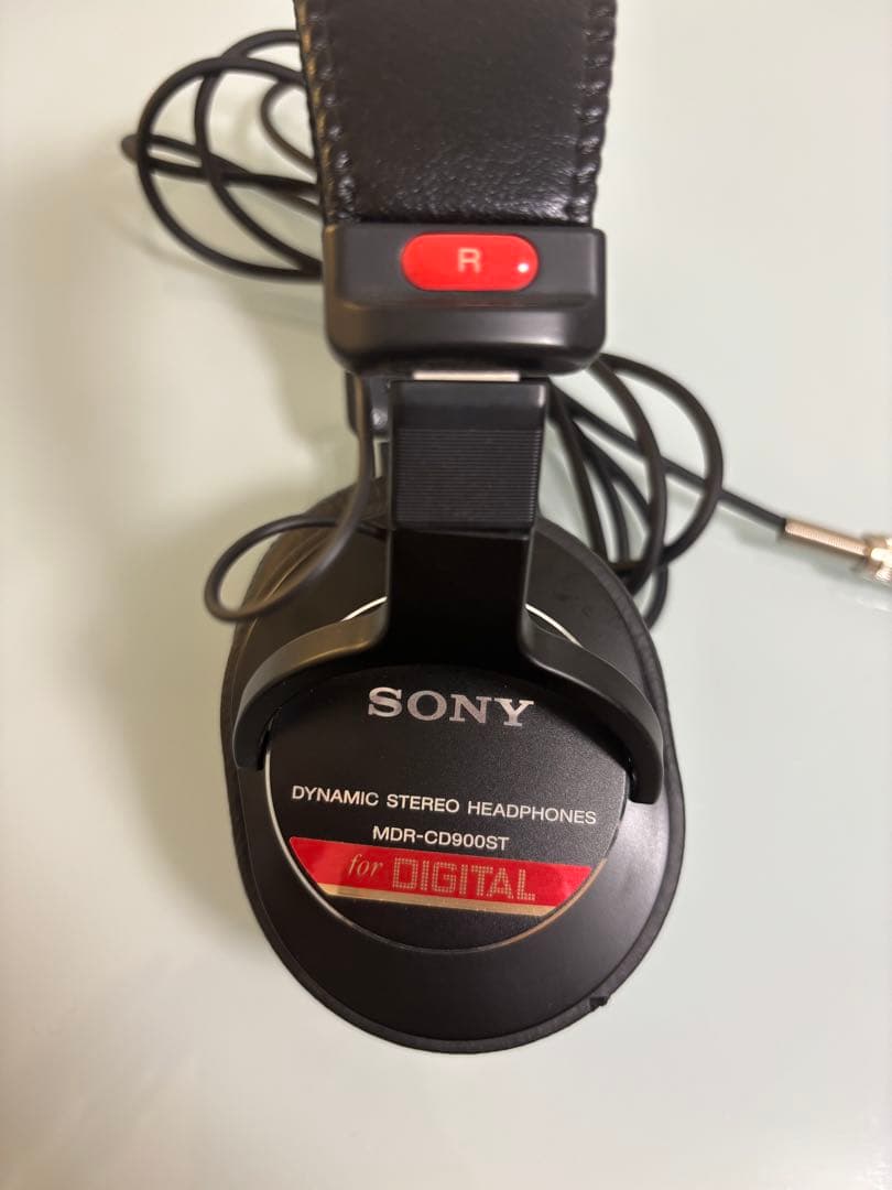 【美品】SONY MDR-CD900ST ダイナミックステレオヘッドフォン