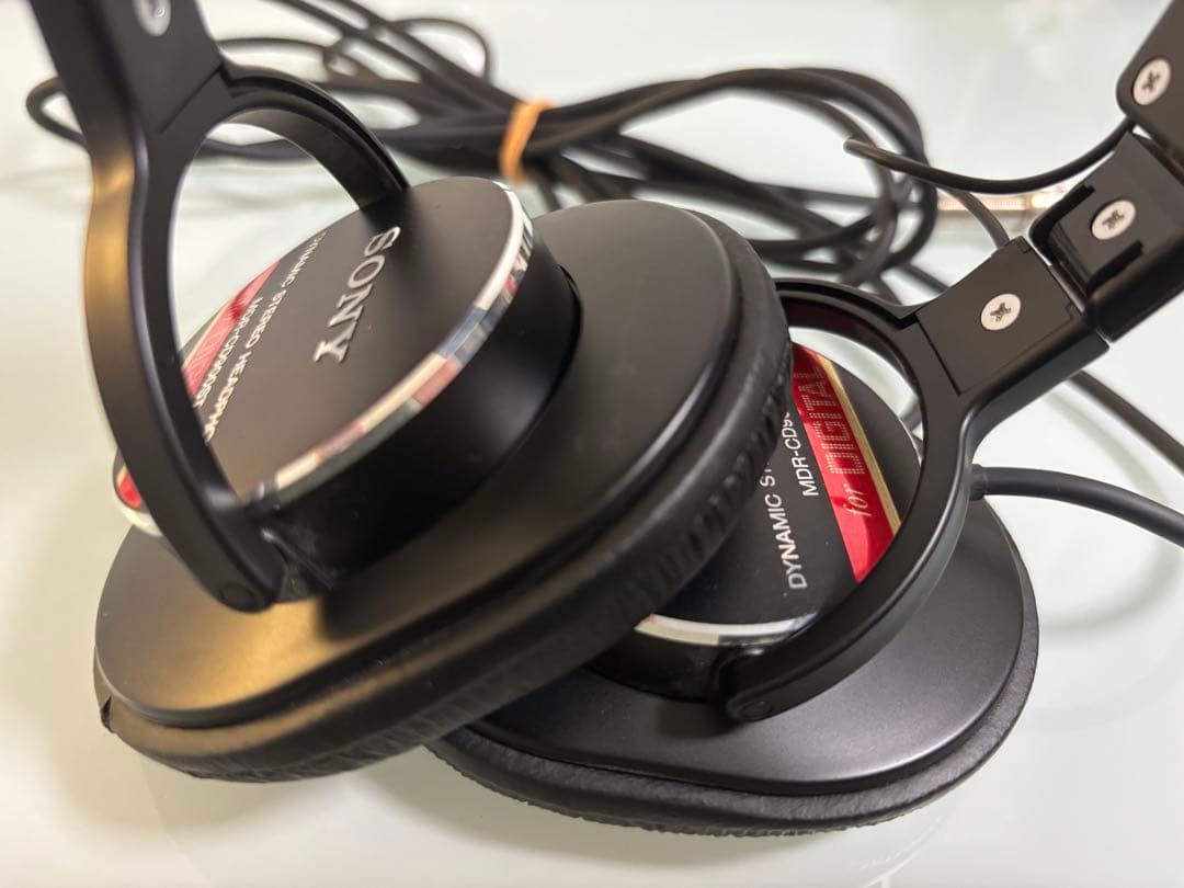 【美品】SONY MDR-CD900ST ダイナミックステレオヘッドフォン