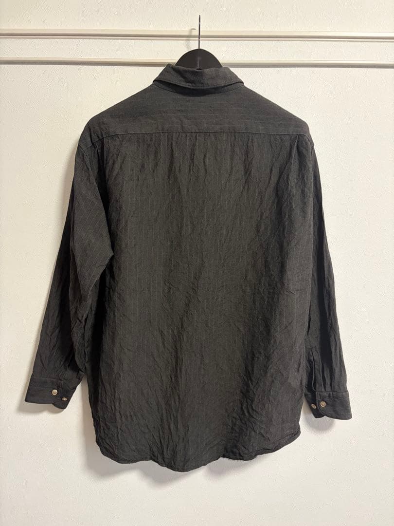 トップス gorsch 25aw wool linen shirt