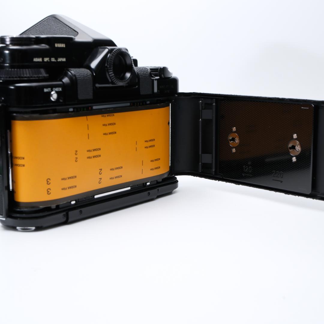 Pentax 67 TTL シャッターダイヤルアダプター付