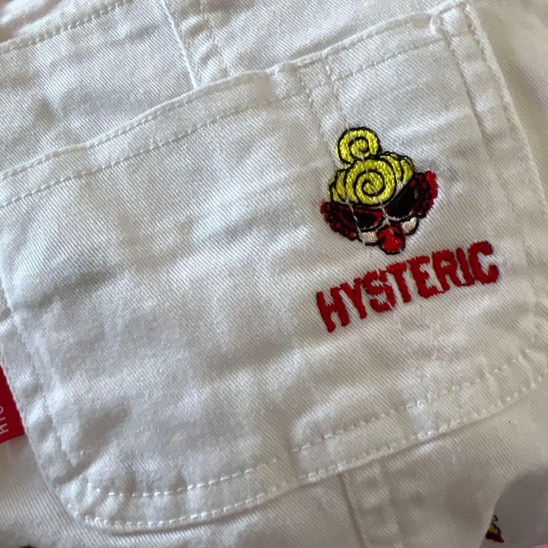 g*i様 ヒステリックミニ ヒスミニ だるまオール サロペット フェイス 刺繍